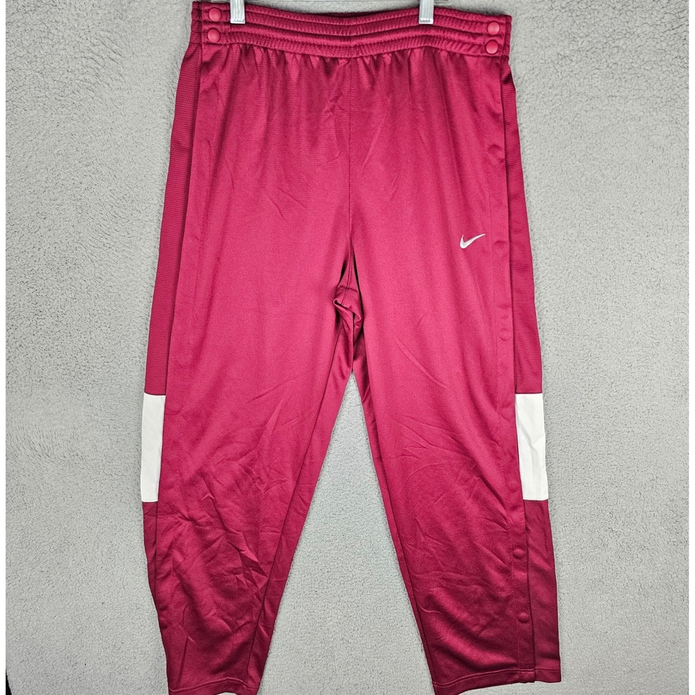 Nike Track Pant Mens Large Rivalry Tearaway 802331-612 Breakaway Snap Basketball
